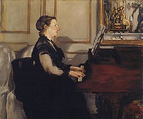 Image illustrative de l'article Suzanne Manet à son piano