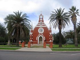 L'église catholique d'Elmore