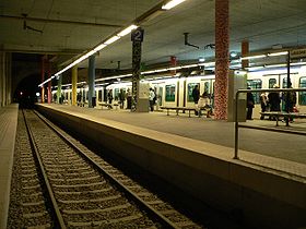 Image illustrative de l'article Métro de Lausanne
