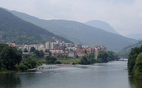 La Drina à Foča