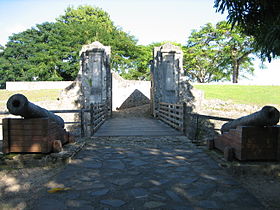 L'entrée du Fort Fleur d'épée.