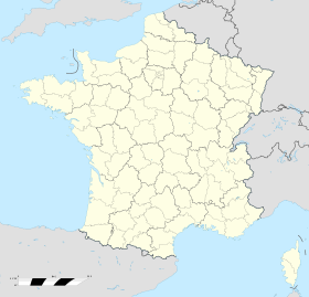 Localisation du port sur la carte de France