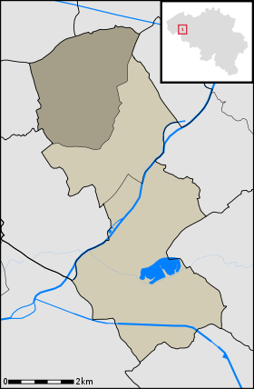 Localisation de Hulste au sein de Harelbeke
