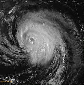 L'ouragan Danny le 19 juillet 2003