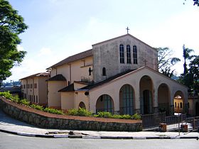L'église matrice de Ribeirão Pires