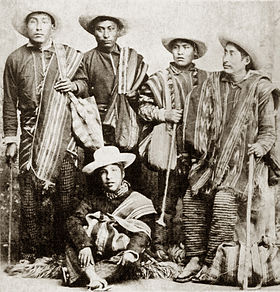 Kallawayas boliviens à Panama en 1900