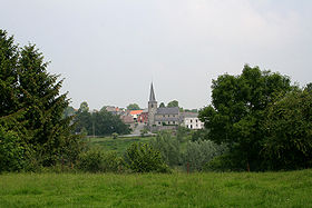 le village vu depuis le sud-ouest