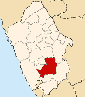 Location of the province Recuay in Ancash.PNG