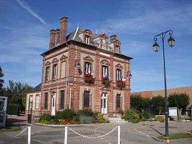 La mairie de Jouy-sur-Eure