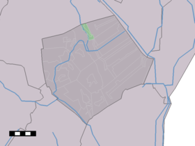 Localisation de Drouwenerveen dans la commune de Borger-Odoorn