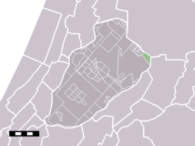 Localisation de Nieuwe Meer dans la commune de Haarlemmermeer