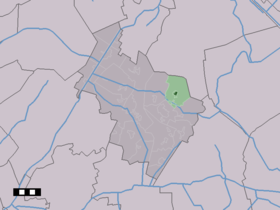 Localisation de Elp dans la commune de Midden-Drenthe