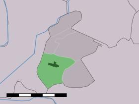Localisation de Hensbroek dans la commune de Koggenland