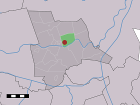 Localisation de Arriën dans la commune de Ommen