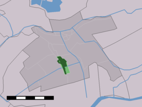 Localisation de Stolwijk dans la commune de Vlist