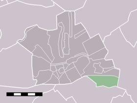 Localisation de Reijerscop dans la commune de Woerden