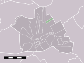 Localisation de Teckop dans la commune de Woerden