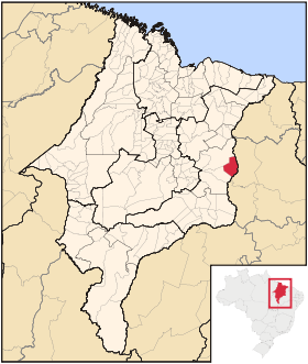 Localisation de Timon sur une carte