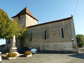 L'église de Montignac-le-Coq