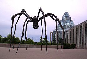 Maman, sculpture de Louise Bourgeois, Musée des beaux-arts du Canada, Ottawa