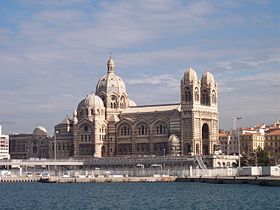 La cathédrale Sainte-Marie-Majeure de Marseille.