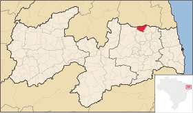 Localisation de Araruna sur une carte