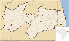 Localisation de Boa Ventura sur une carte