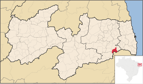 Localisation de Salgado de São Félix sur une carte