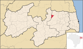 Localisation de Sossêgo sur une carte