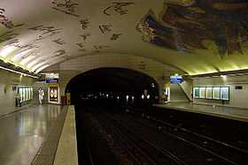 La station Cluny - La Sorbonne