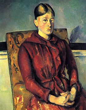Image illustrative de l'article Madame Cézanne dans un fauteuil jaune