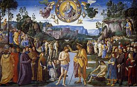 Image illustrative de l'article Le Baptême du Christ (Le Pérugin, Vatican)