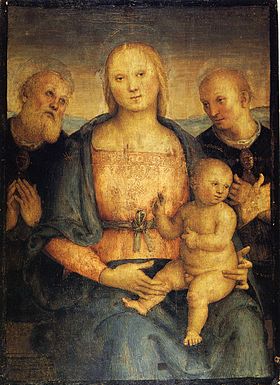 Image illustrative de l'article La Vierge à l'Enfant entre les saints Herculan et Constant