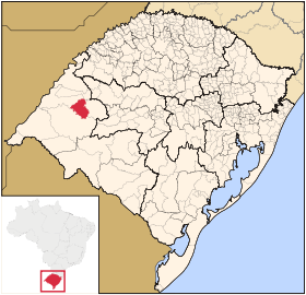 Localisation de Manoel Viana sur une carte