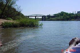 Vue du rio Ibirapuitã.