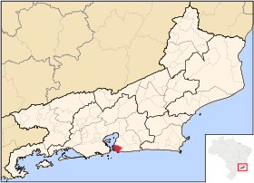 Localisation de Niterói sur une carte