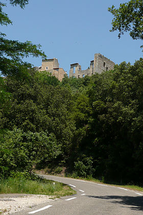 Ruines du château de Cornillon