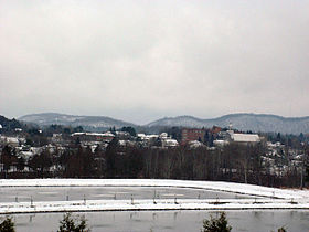 Saint-André-Avellin en hiver