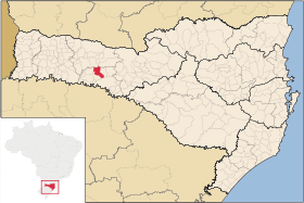 Localisation de Ipumirim sur une carte