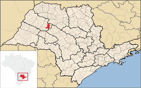 Localisation de Penápolis sur une carte