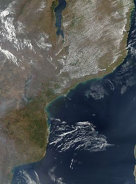 carte : Géographie du Mozambique