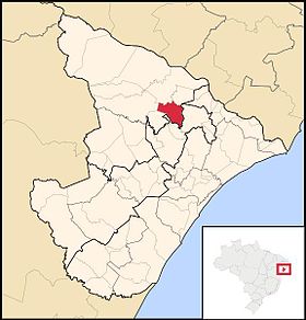 Localisation de Gracho Cardoso sur une carte