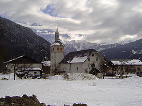 L'église et le centre du village