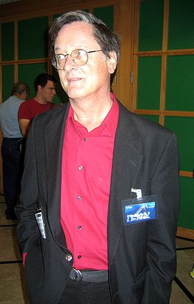Tim Powers, à la convention ICon 2005 SF&F de Tel Aviv.