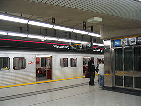 La station Sheppard-Yonge
