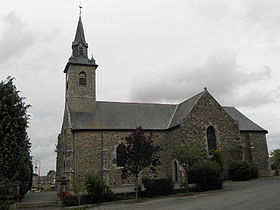 L'église paroissiale de Trimer.