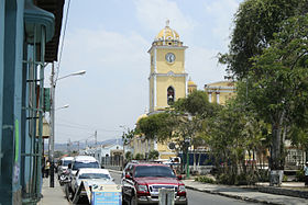 Place Bolívar et église de Duaca
