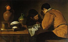 Image illustrative de l'article Deux jeunes à table