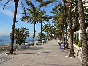 Front de mer à Marbella