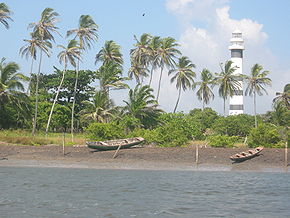Vue du phare depuis le rio Preguiças